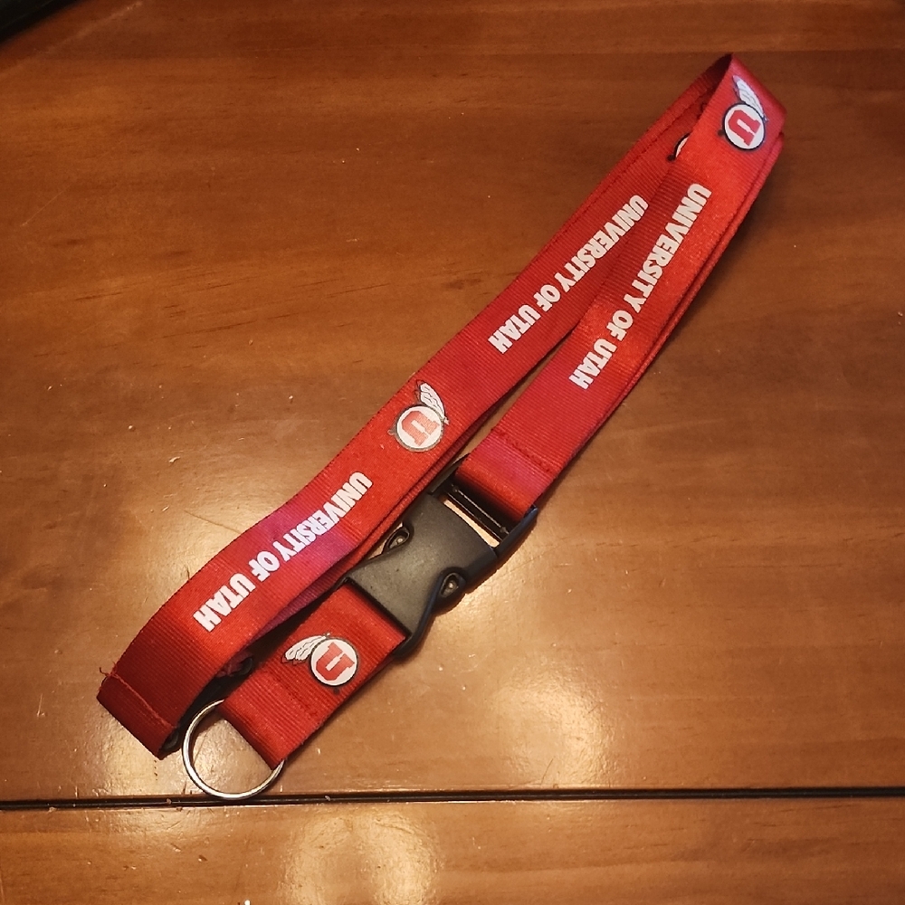 University of Utah Red Lanyard